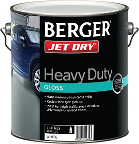 Berger Jetdry Concrete Coating Products