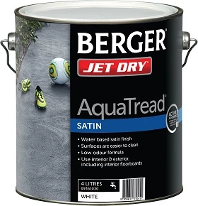 Berger Jet Dry Aquatread Satin