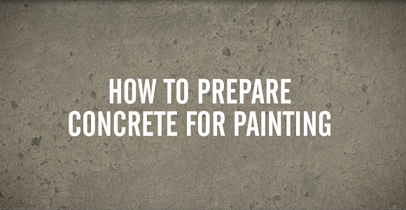 How to Prepare Concrete for Painting