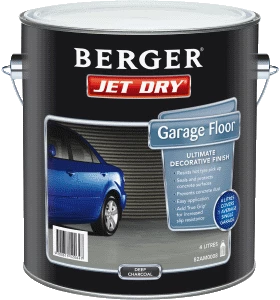 Berger Jet Dry Garage Floor Gloss