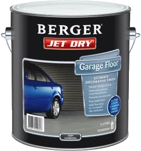 Berger Jet Dry Garage Floor Gloss