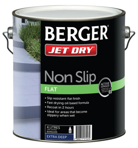 Berger Jet Dry Non Slip Flat